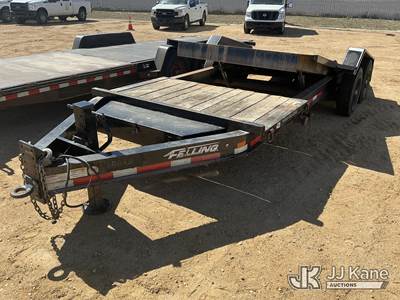 2015 Felling Trailers Tilt-top Tagalong Equipment Trailer