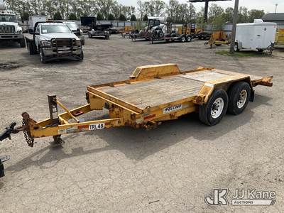 2011 Felling T/A Tilt Deck Tagalong Equipment Trailer