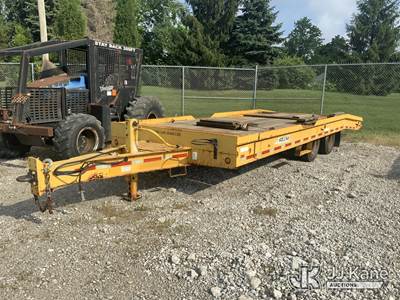 2011 Felling Trailer T/A Tilt Deck Tagalong Equipment Trailer