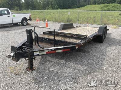 2011 Felling Trailers T/A Tilt Bed Tagalong Equipment Trailer