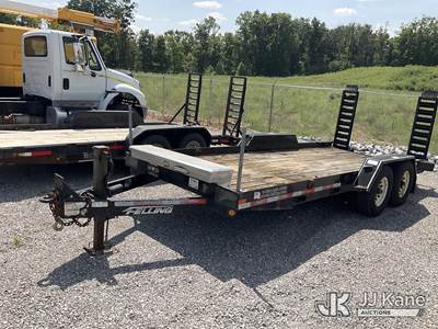 2015 FELLING T/A Tagalong Equipment Trailer