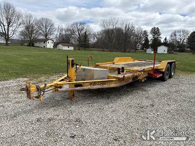 2016 Felling FT-15 T/A Tagalong Flatbed Trailer