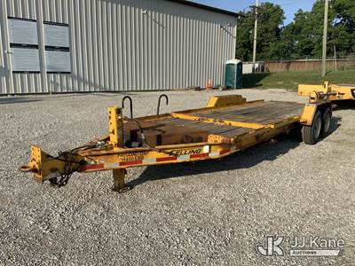 2018 Felling FT-15 T/A Tagalong Equipment Trailer