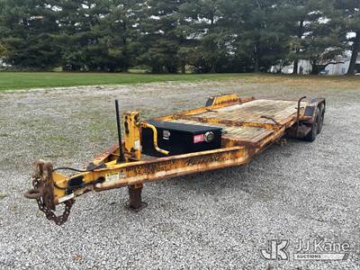 2017 Felling Trailers FT-15 T/A Tilt Deck Tagalong Equipment Trailer