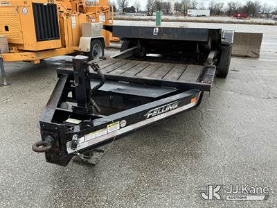 2017 Felling FT-15IT-I T/A Tilt Deck Tagalong Equipment Trailer