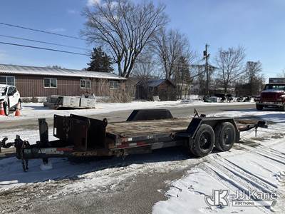 2013 Felling Trailers FT-16-IT-1 T/A Tilt Deck Tagalong Equipment Trailer