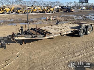 2016 Felling Trailers FT-16-IT-I T/A Tilt Deck Tagalong Equipment Trailer