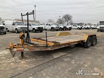 2015 Felling Trailers FT-16 IT-I T/A Tilt Bed Tagalong Equipment Trailer