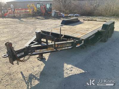 2015 Felling FT-20 Tilt-top Tagalong Equipment Trailer