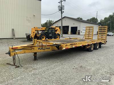 2018 Felling FT-30-2LP T/A Tagalong Equipment Trailer