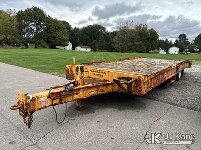 2012 Felling FT-30 T/A Tagalong Equipment Trailer