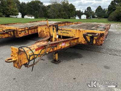 2012 Felling FT-30 T/A Tagalong Equipment Trailer