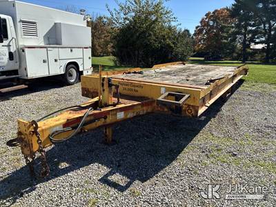 2012 Felling FT-30 T/A Tilt Deck Tagalong Equipment Trailer
