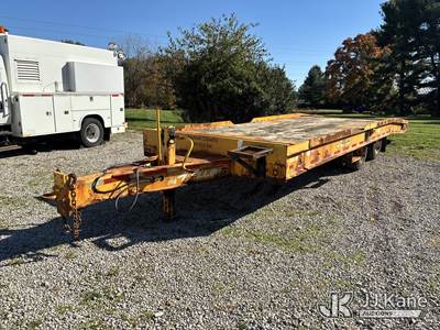 2012 Felling Trailers FT-30 T/A Tilt Deck Tagalong Equipment Trailer