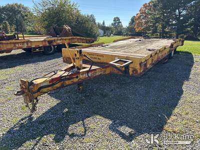 2012 Felling Trailers FT-30 T/A Tilt Deck Tagalong Equipment Trailer