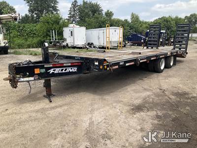 2021 Felling FT-40-2 LP T/A Tagalong Equipment Trailer