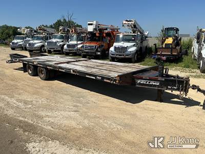 2018 Felling Trailers FT-40-2 LP T/A Tagalong Equipment Trailer