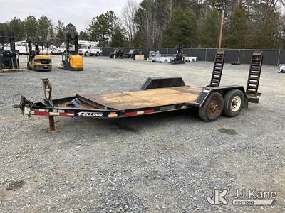 2014 Felling FT12 T/A Tagalong Equipment Trailer