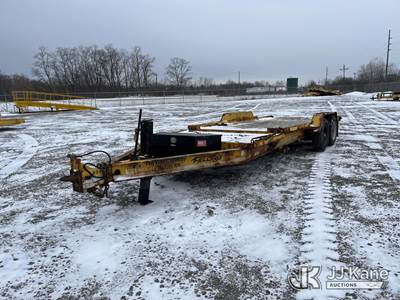 2017 Felling FT15 T/A Tilt Deck Tagalong Equipment Trailer