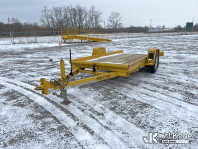 2018 Felling FT7T1 S/A Tilt Deck Tagalong Equipment Trailer
