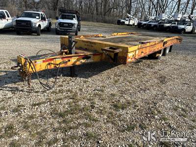 2012 Felling Trailers Unknown T/A Tagalong Equipment Trailer