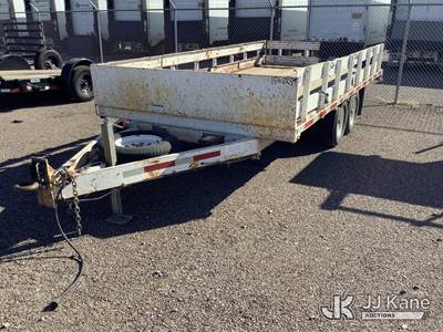 1995 Fleming T816SB T/A Tagalong Equipment Trailer
