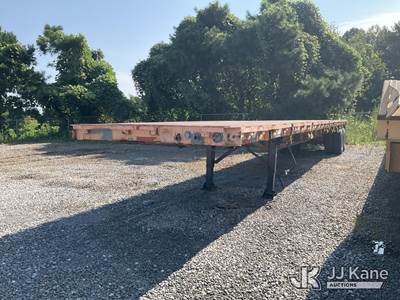 1987 Great Dane GP45 45ft. T/A High Flatbed Trailer