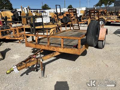 1995 Homemade S/A Flatbed Trailer
