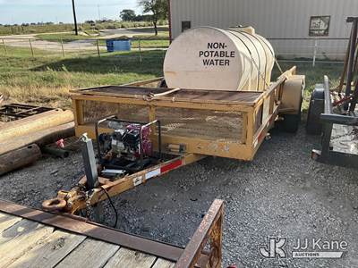 2005 Homemade T/A Tagalong Flatbed Trailer