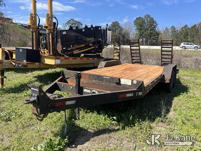 2017 Hudson HSL16 T/A Tagalong Flatbed Trailer
