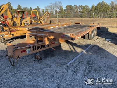 2012 Hudson HTD18D T/A Tagalong Equipment Trailer