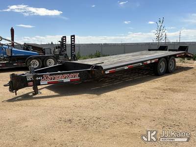 2014 Interstate 16BST T/A Tagalong Equipment Trailer