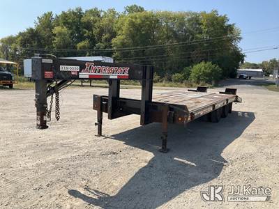 2015 Interstate G20DT T/A Goose Neck Equipment Trailer