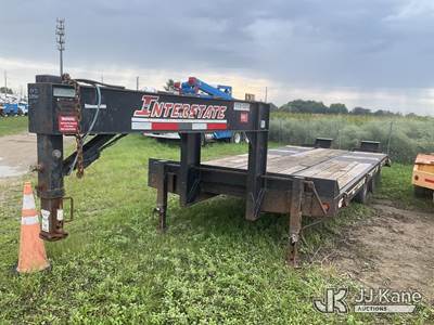 2015 Interstate G20DT T/A Goose Neck Equipment Trailer