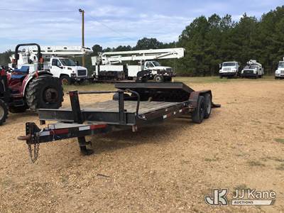 2012 Kaufman T/A Tilt Deck Tagalong Equipment Trailer