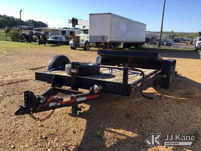 2017 Kaufman Trailers Tilt-top Tagalong Equipment Trailer