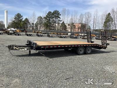 2018 Kaufman T/A Tagalong Equipment Trailer