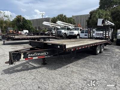 2019 Kaufman Trailers FP-8K23D T/A Tagalong Equipment Trailer