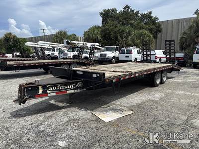 2019 Kaufman Trailers FP-8K23D T/A Tagalong Equipment Trailer