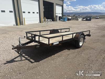 2002 King S/A Tagalong Flatbed Trailer