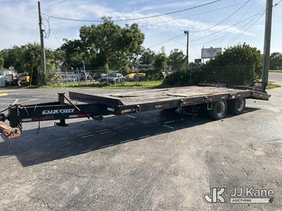 2014 Lucon Inc. 10 Ton T/A Tagalong Equipment Trailer