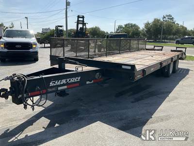2016 Lucon Inc. 12 Ton T/A Tagalong Equipment Trailer