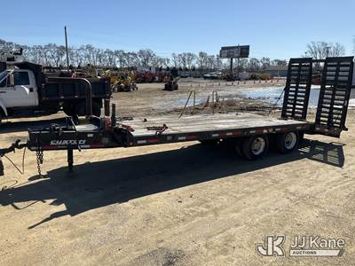 2018 Lucon Inc. 12T182ALPHD T/A Tagalong Equipment Trailer