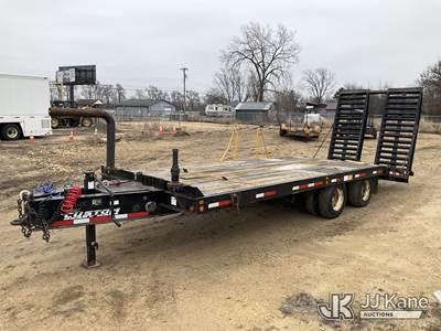 2018 Lucon Inc. 12T182ALPHD T/A Tagalong Equipment Trailer