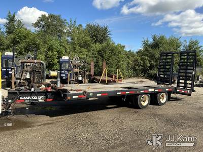 2017 Lucon Inc. 12T182ALPHD T/A Tagalong Equipment Trailer