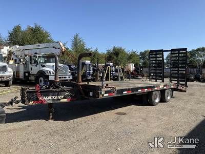 2017 Lucon Inc. 12T182ALPHD T/A Tagalong Equipment Trailer