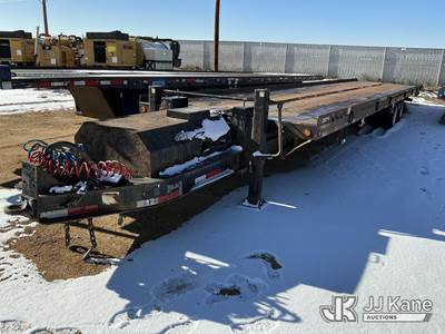2016 Lucon Inc. 20T532CDUP T/A Tagalong Flatbed Trailer