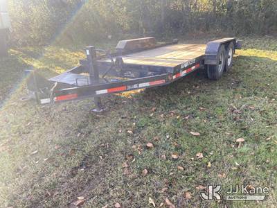 2017 Lucon 5T162TBW Tilt-top Tagalong Equipment Trailer