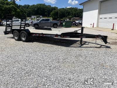 2025 Lucon Inc. 5T182BW T/A Tagalong Flatbed Trailer