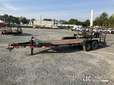 2019 Lucon Inc. 5T202BW T/A Tagalong Equipment Trailer